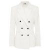 Clothing Leo Lin | Jacqueline Wool Blazer In Snow