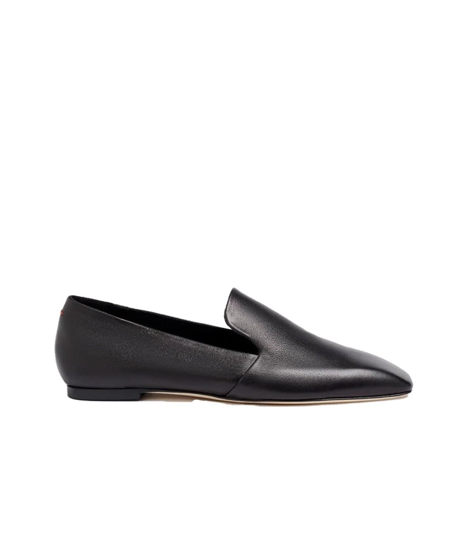 Shoes Aeyde | Agnes Nappa Leather Loafer In Black