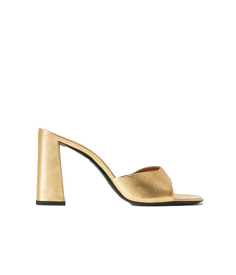 Shoes Staud | Sloane Heel In Gold