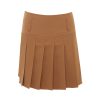 Clothing Beaufille | Devi Mini Skirt In Camel