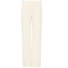 Clothing St Agni | Low Waist Raw Edge Pants In Ivory