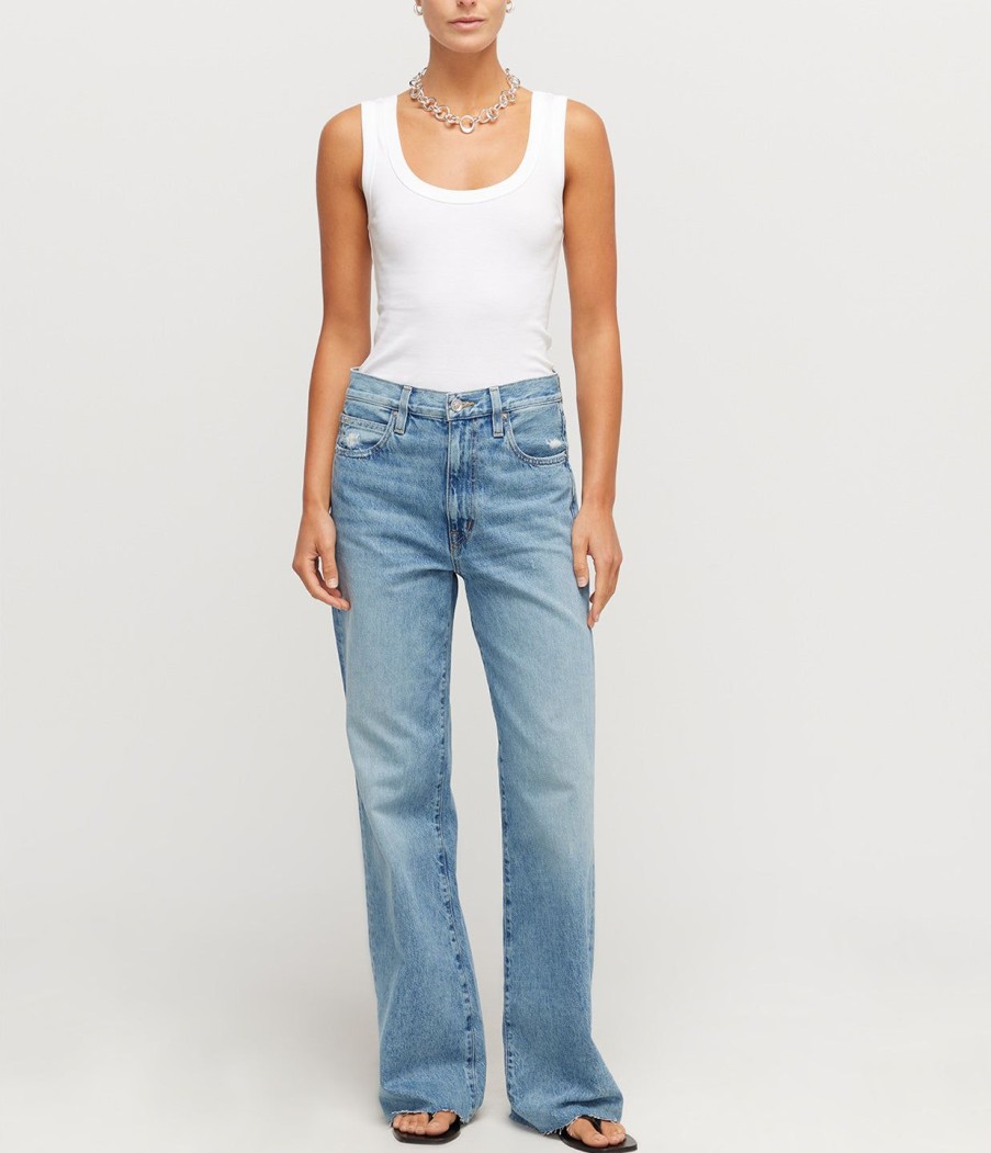 Clothing SLVRLAKE | Grace Wide Leg Jean In Out Of Reach