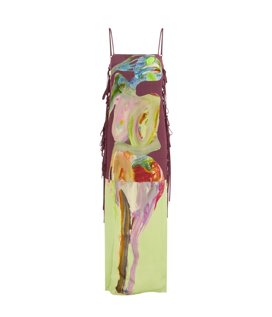 Clothing Alemais | Jedda Tie Dress In Multi