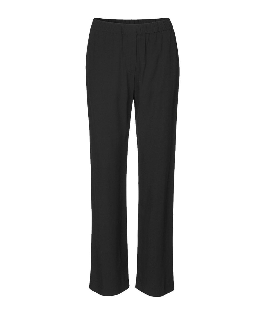 Clothing Samsoe Samsoe | Hoys Straight Pants In Black