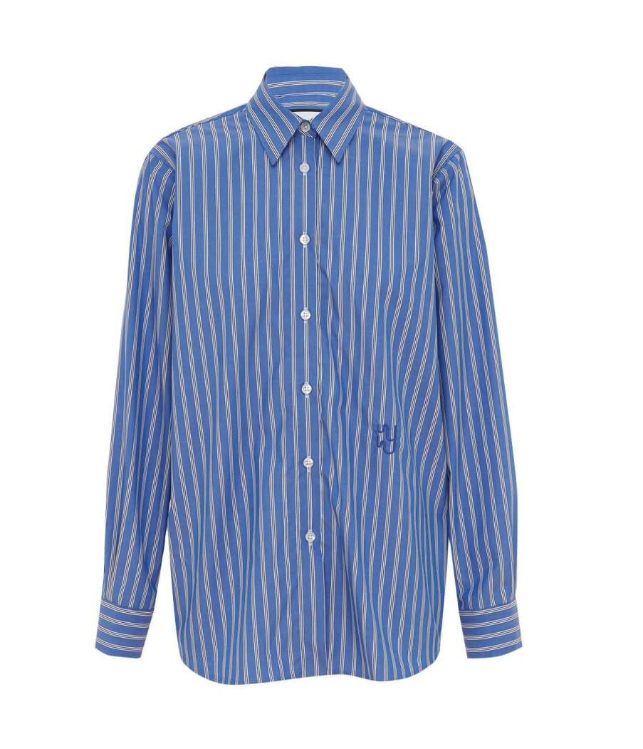 Clothing Yaitte | Buoy Shirt In Blue Stripe