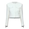 Clothing Wynn Hamlyn | Bertie Boucle Jacket In Ivory