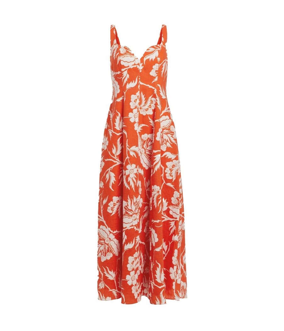 Clothing Mara Hoffman | Perdita Maxi Dress In Poppy White