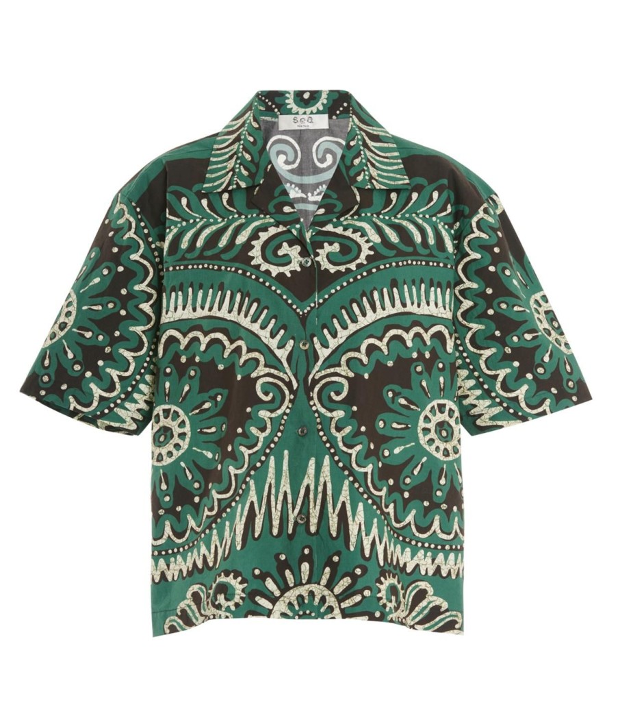 Clothing Sea NY | Cover Shirt In Charlough Print