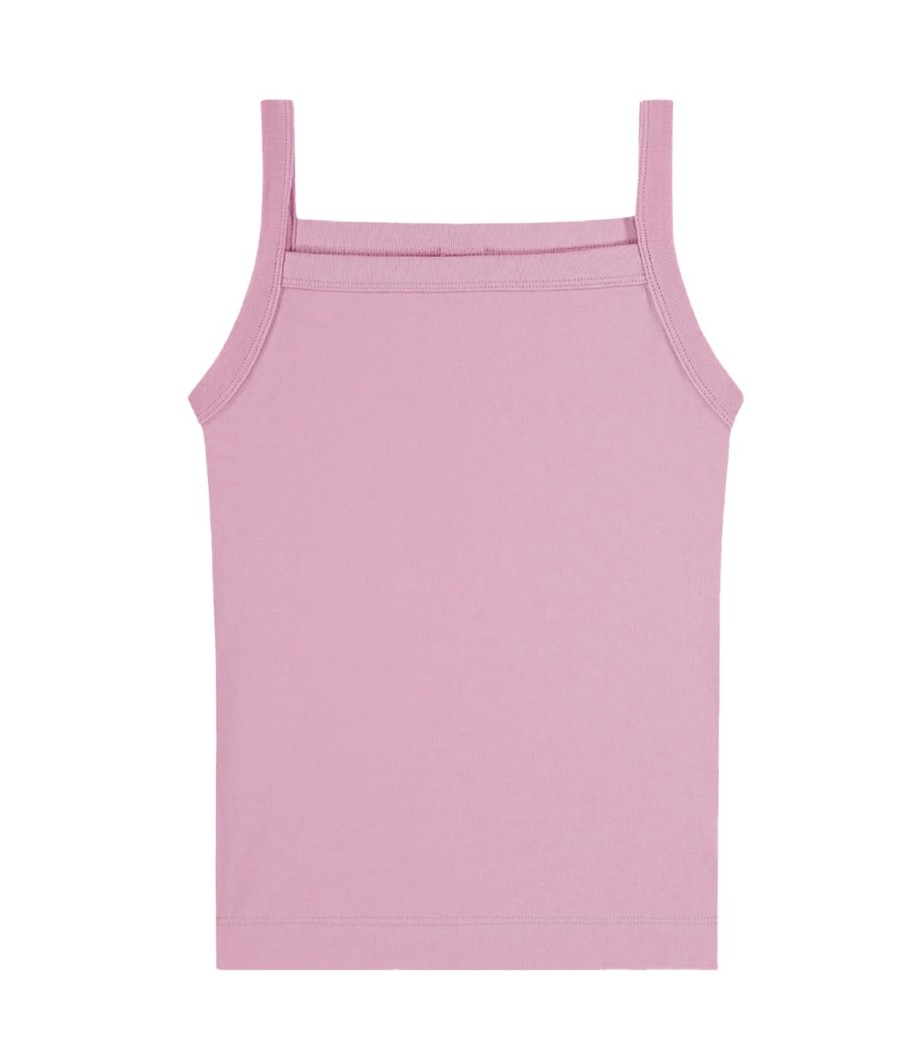 Clothing Flore Flore | May Square Neck Cami In Rose