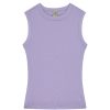 Clothing Flore Flore | Esme High Neck Tank In Lilac