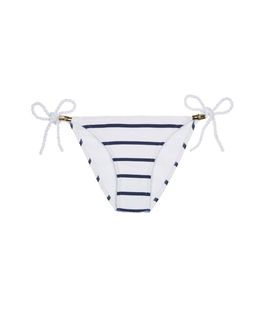 Clothing Heidi Klein | Rope Tie Side Bikini Bottom In Nautical