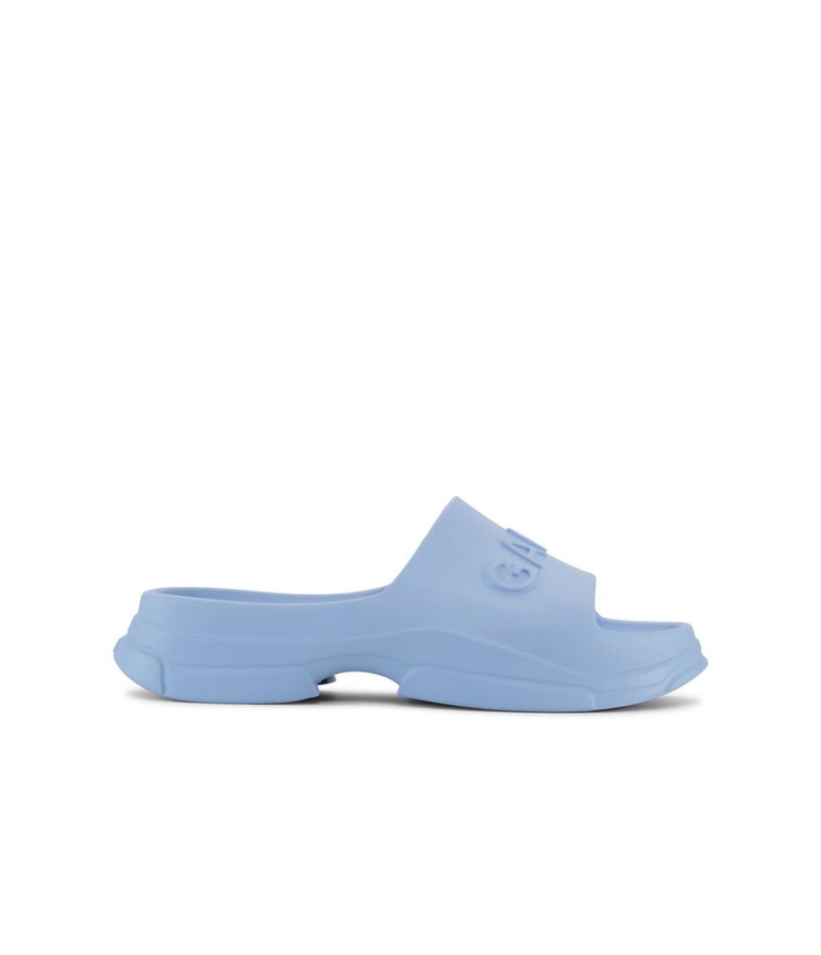 Shoes Ganni | Light Weight Pool Slide In Baby Blue