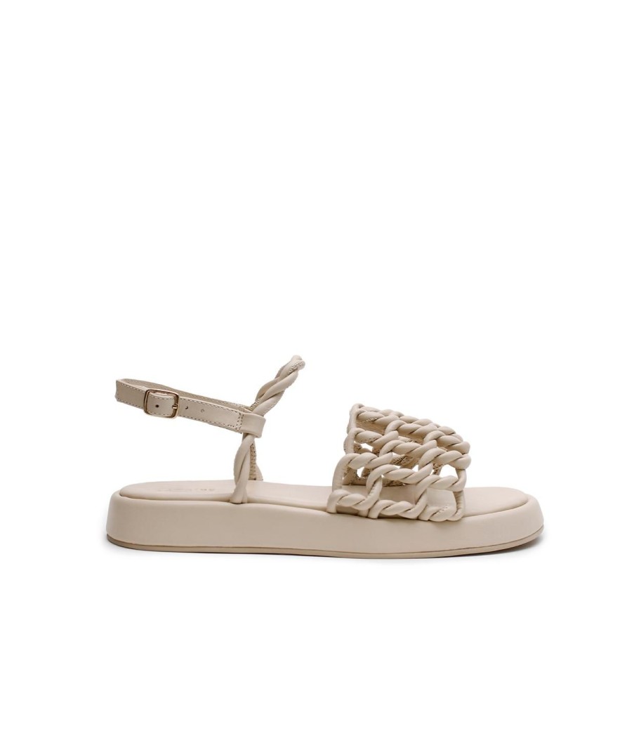 Shoes La Tribe | Loop Sandal In Cream