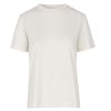 Clothing Samsoe Samsoe | Camino T-Shirt In Clear Cream