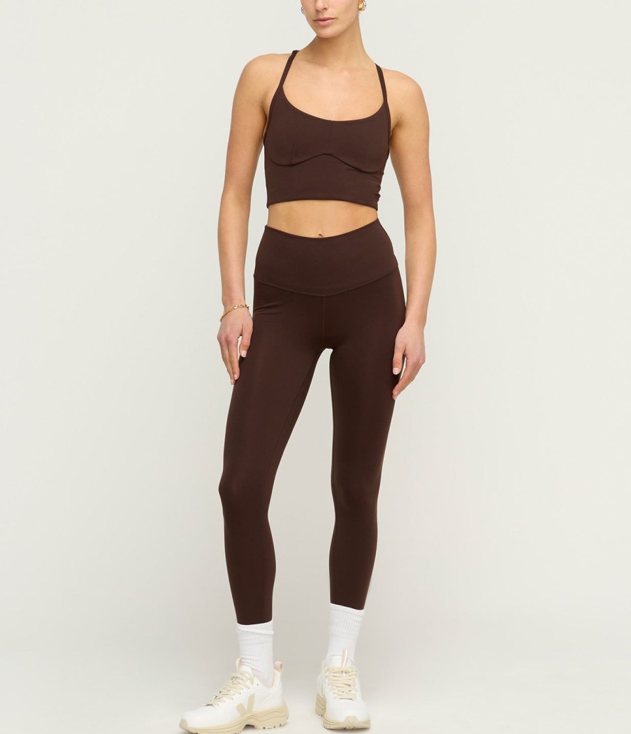 Clothing Varley | Always High Legging In Coffee Bean