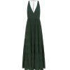 Clothing Bird and Knoll | Ryan Tiered Maxi Dress In Forest Green