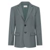 Clothing St Agni | Carter Wool Blend Blazer In Slate