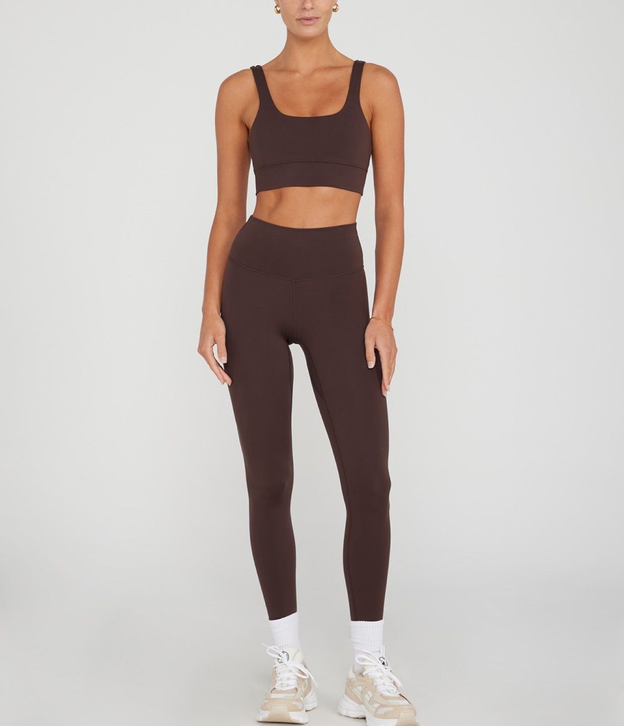 Clothing Varley | Freesoft High Rise Legging In Coffee Bean