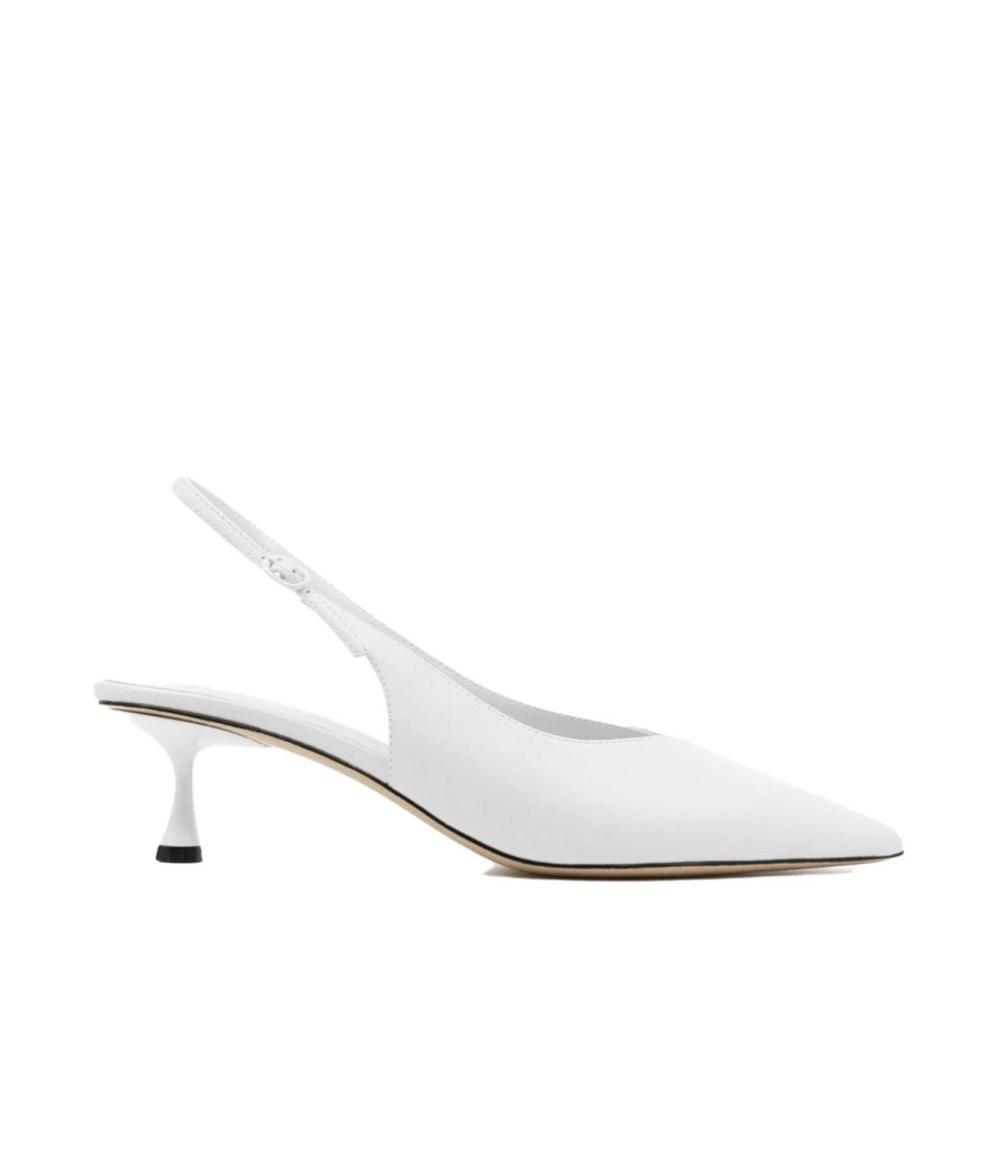 Shoes Studio Amelia | Razor Pointed Heel In White