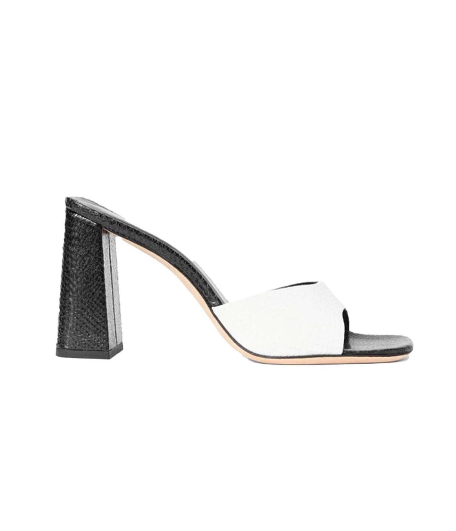 Shoes Staud | Sloane Heel In Black And White