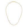 Accessories Missoma | Lucy Williams X Missoma Square Snake Chain Necklace In Gold