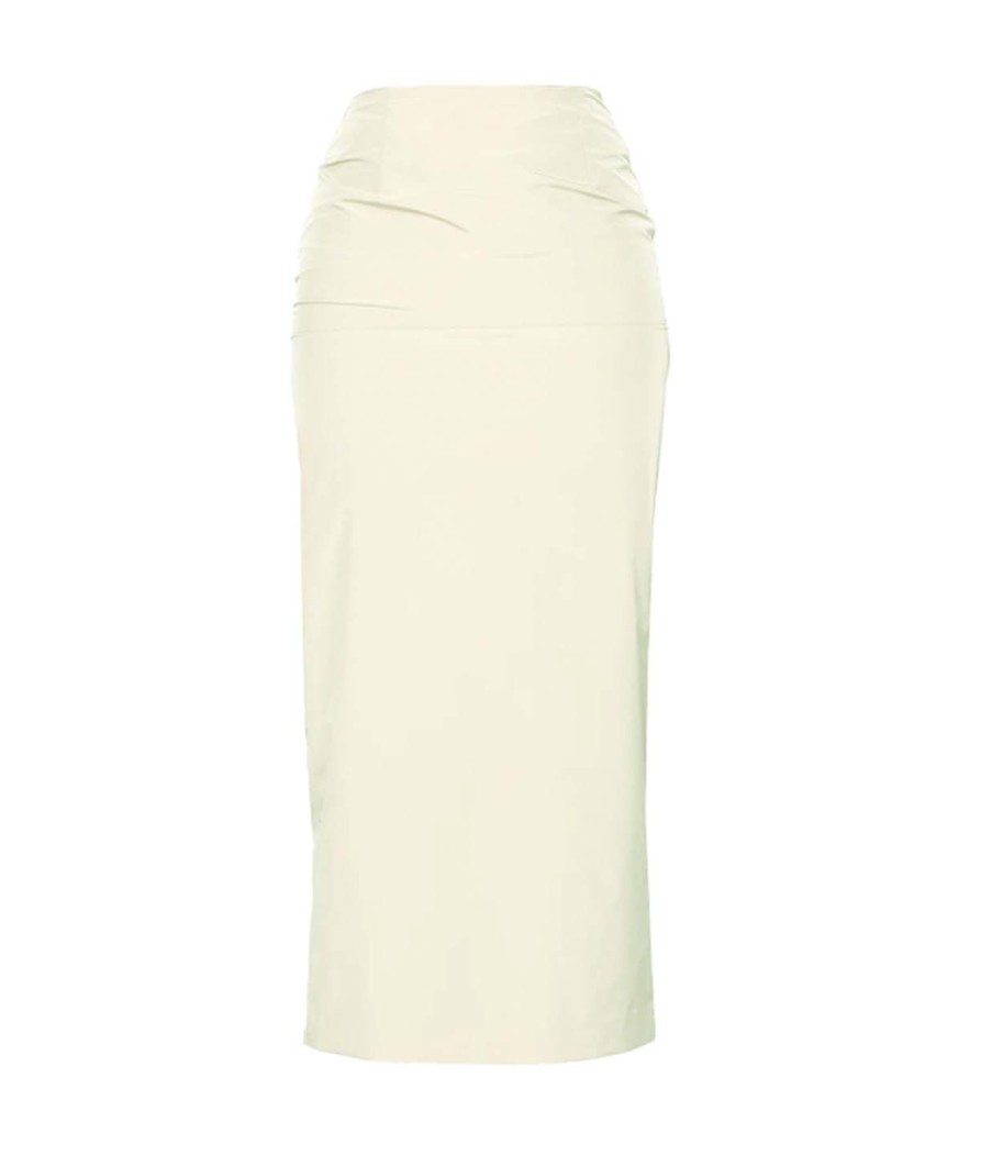 Clothing Wynn Hamlyn | Sophia Maxi Skirt In Bone