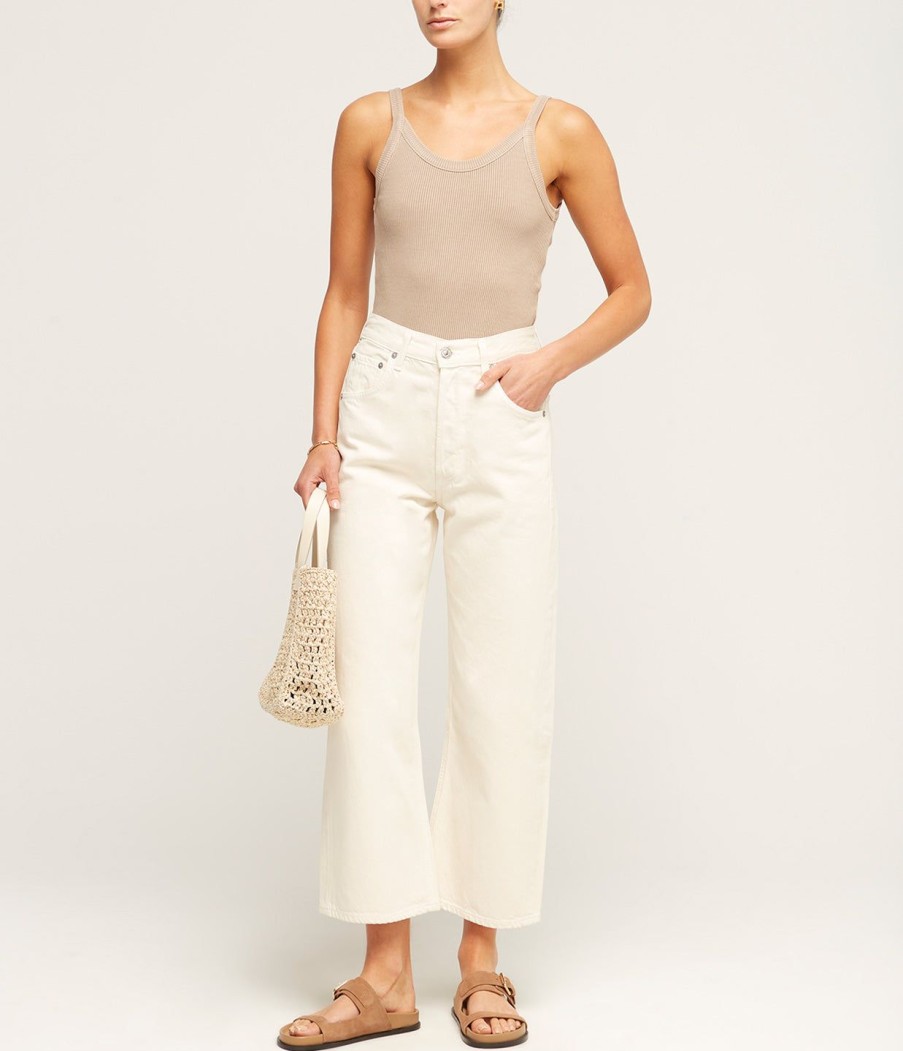 Clothing Citizens Of Humanity | Gaucho Vintage Wide Leg In Cream