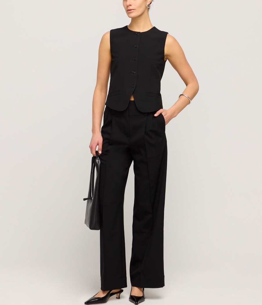 Clothing Beaufille | Ulla Tailored Trouser In Black