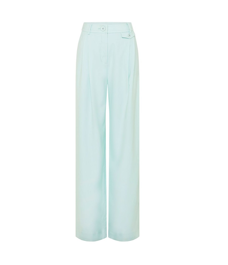 Clothing Anna Quan | Nico Tailored Pants In Ice Blue