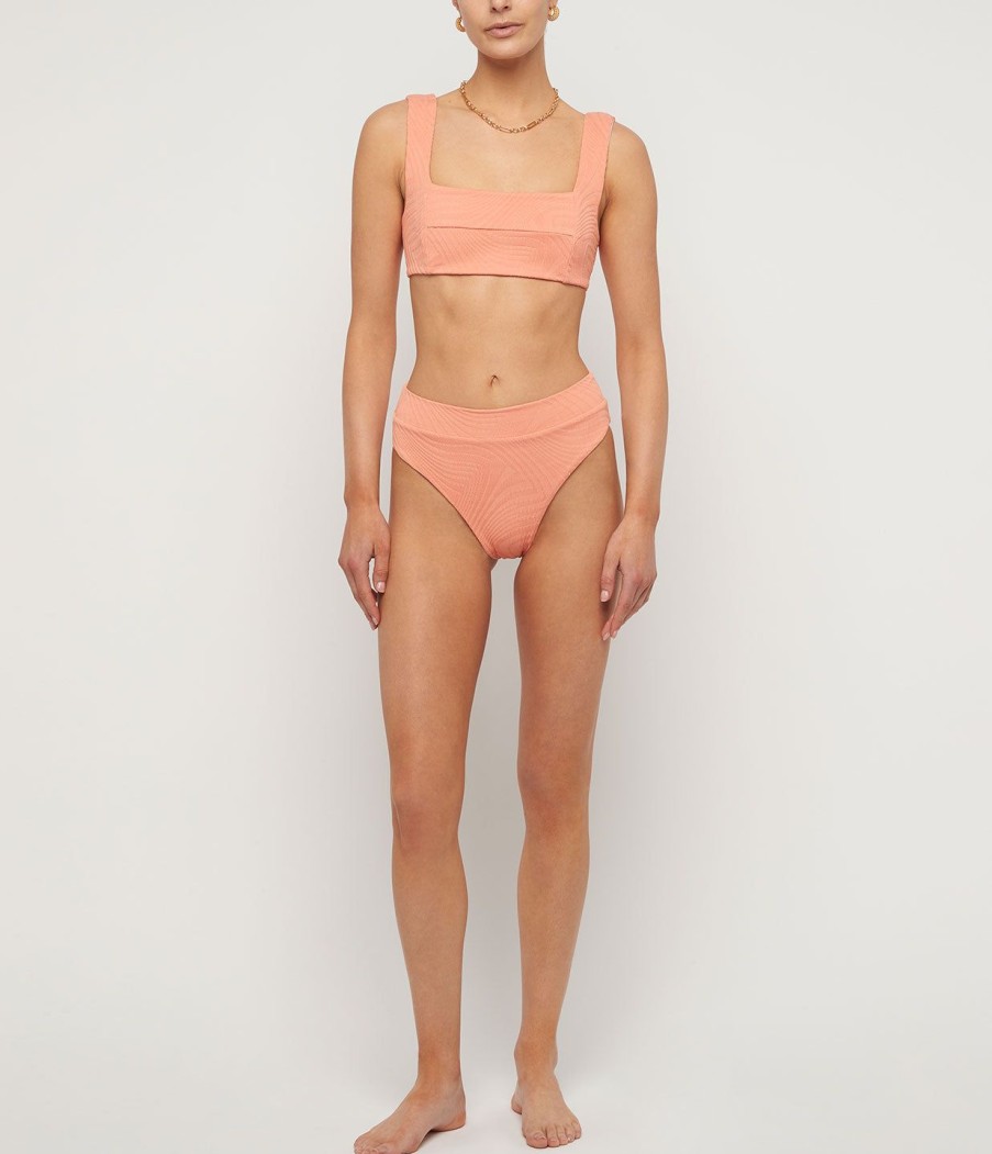 Clothing Fella | Franco Bandeau In Papaya