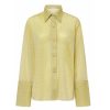 Clothing Oseree | Lumiere Long Sleeve Shirt In Citron