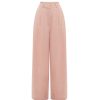 Clothing Posse | Wyatt Linen Trouser In Silver Pink