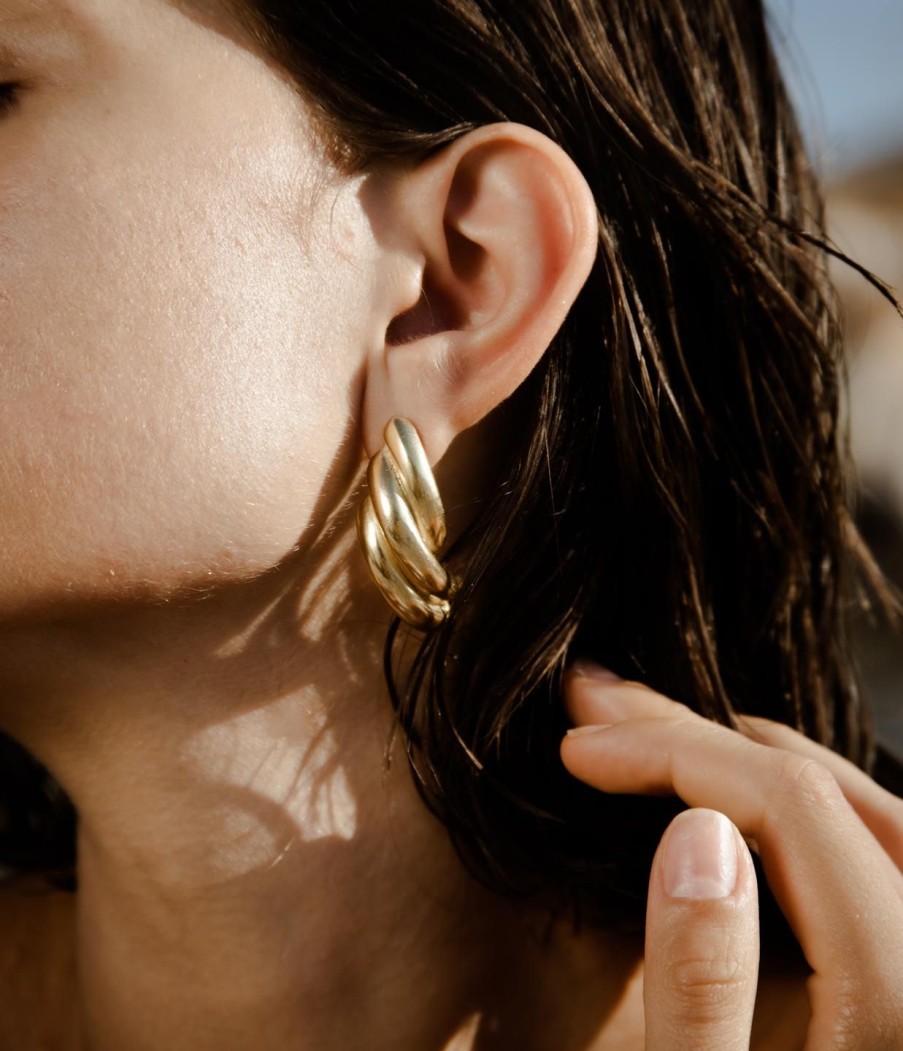 Accessories YSSO | Kombos Earrings In Gold