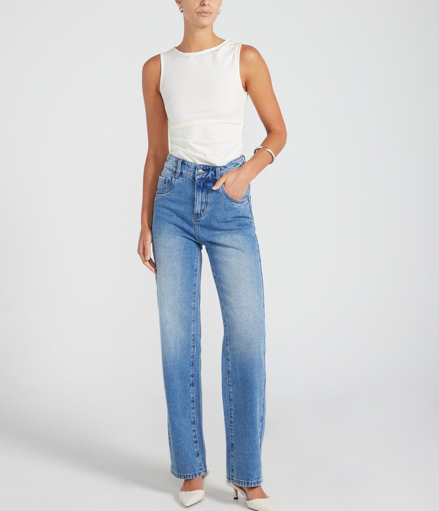 Clothing Wynn Hamlyn | Straight Denim Jean In Indigo