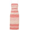 Clothing Acler | Kirton Midi Dress In Pearl And Pink