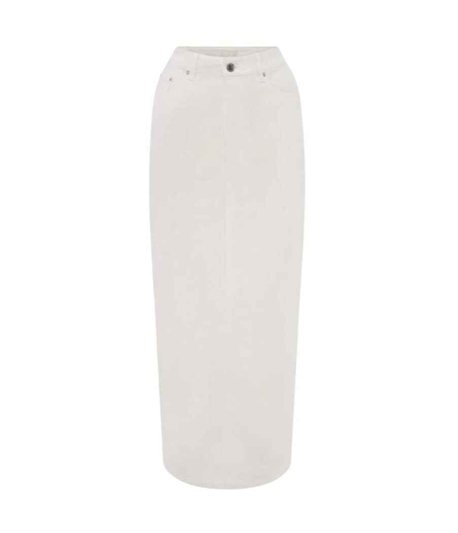 Clothing Posse | Harvey Skirt In Vintage White