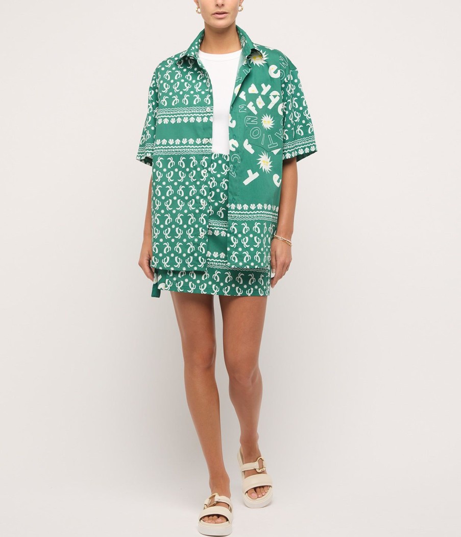 Clothing Faye | Bandana Shirt In Tropical