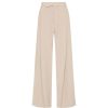 Clothing St Agni | Linen Overlap Waist Trousers In Natural