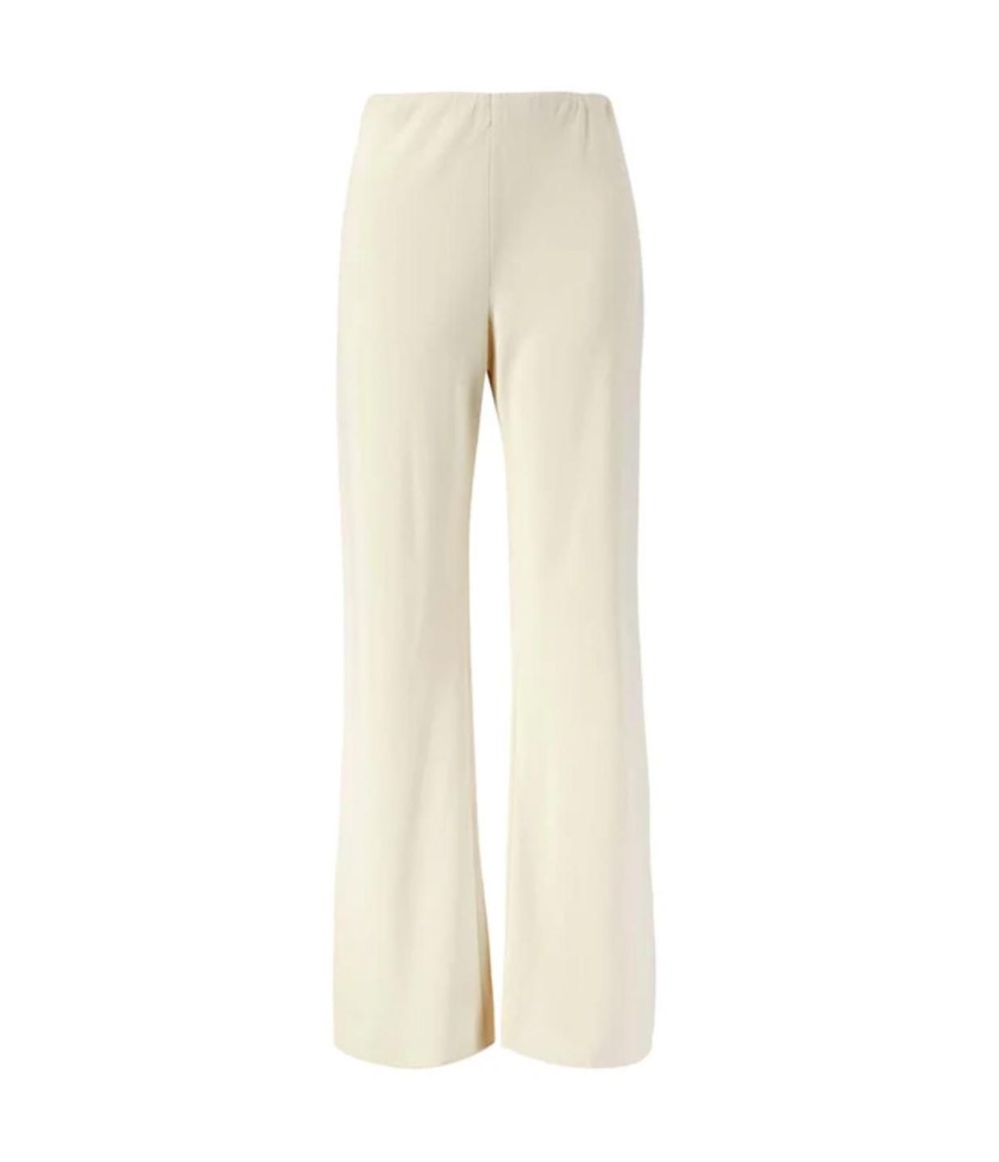 Clothing Vince | High Waisted Crepe Bias Pant In Shell