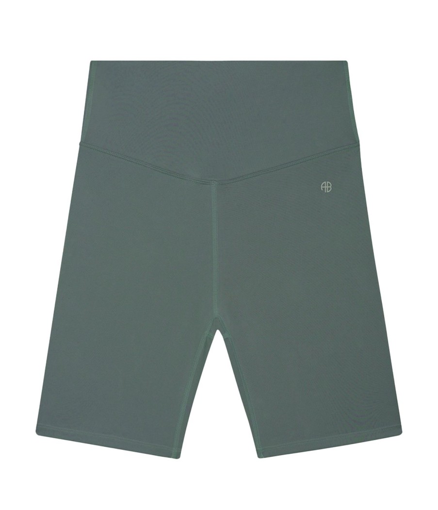 Clothing Anine Bing | Blake Biker Short In Dark Sage