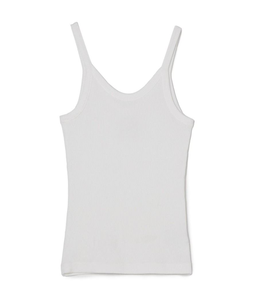 Clothing Citizens Of Humanity | Katia Scoop Neck Tank In White