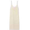 Clothing Zulu & Zephyr | Crochet Scoop Neck Dress In Milk