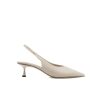 Shoes Studio Amelia | Razor Pointed Heel In Stone