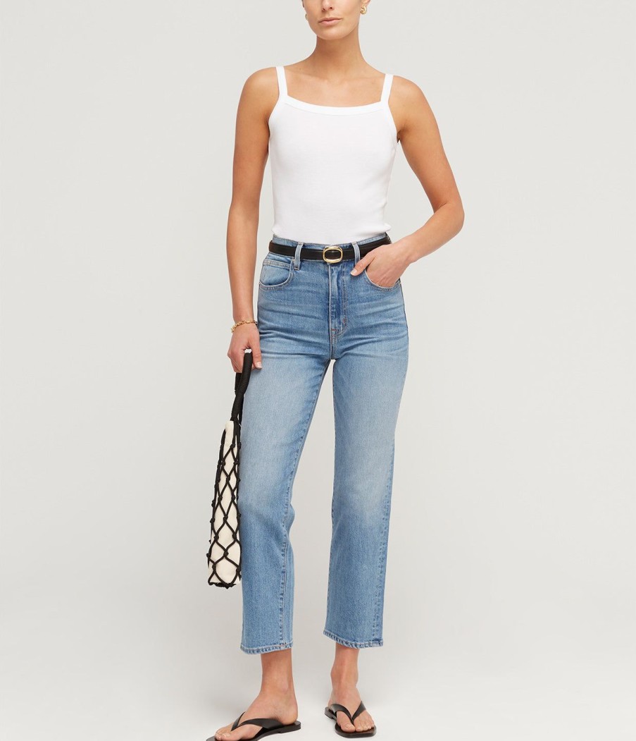 Clothing SLVRLAKE | London High Rise Crop Jean In Love Matters