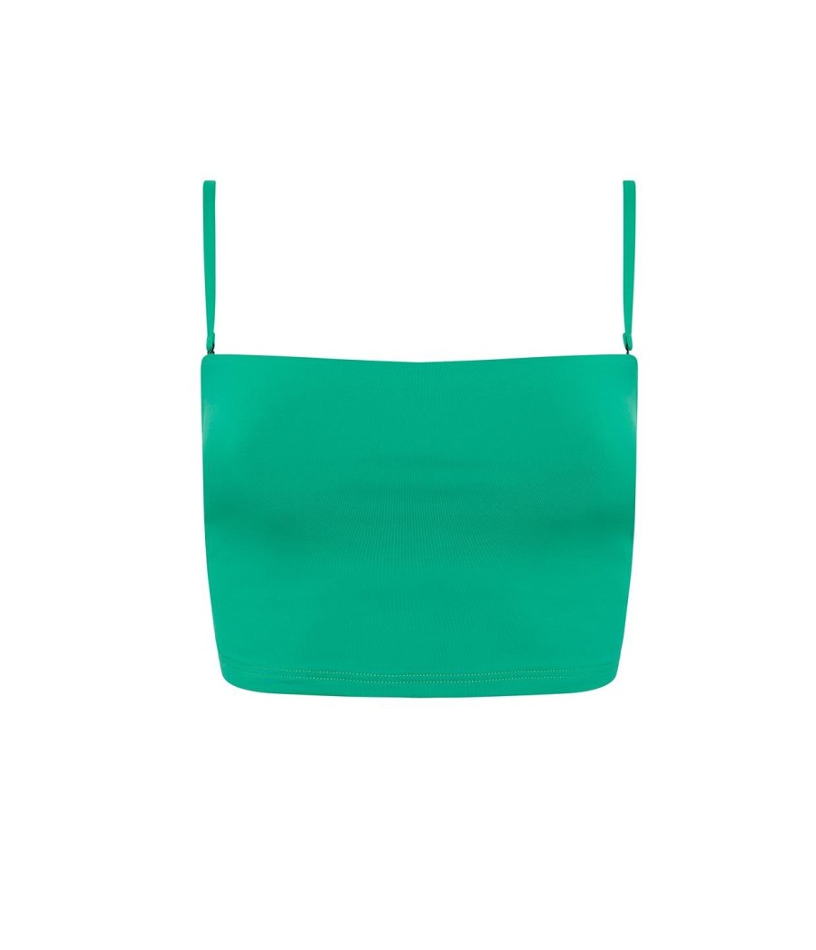 Clothing Bondi Born | Sandy Bikini Top In Emerald