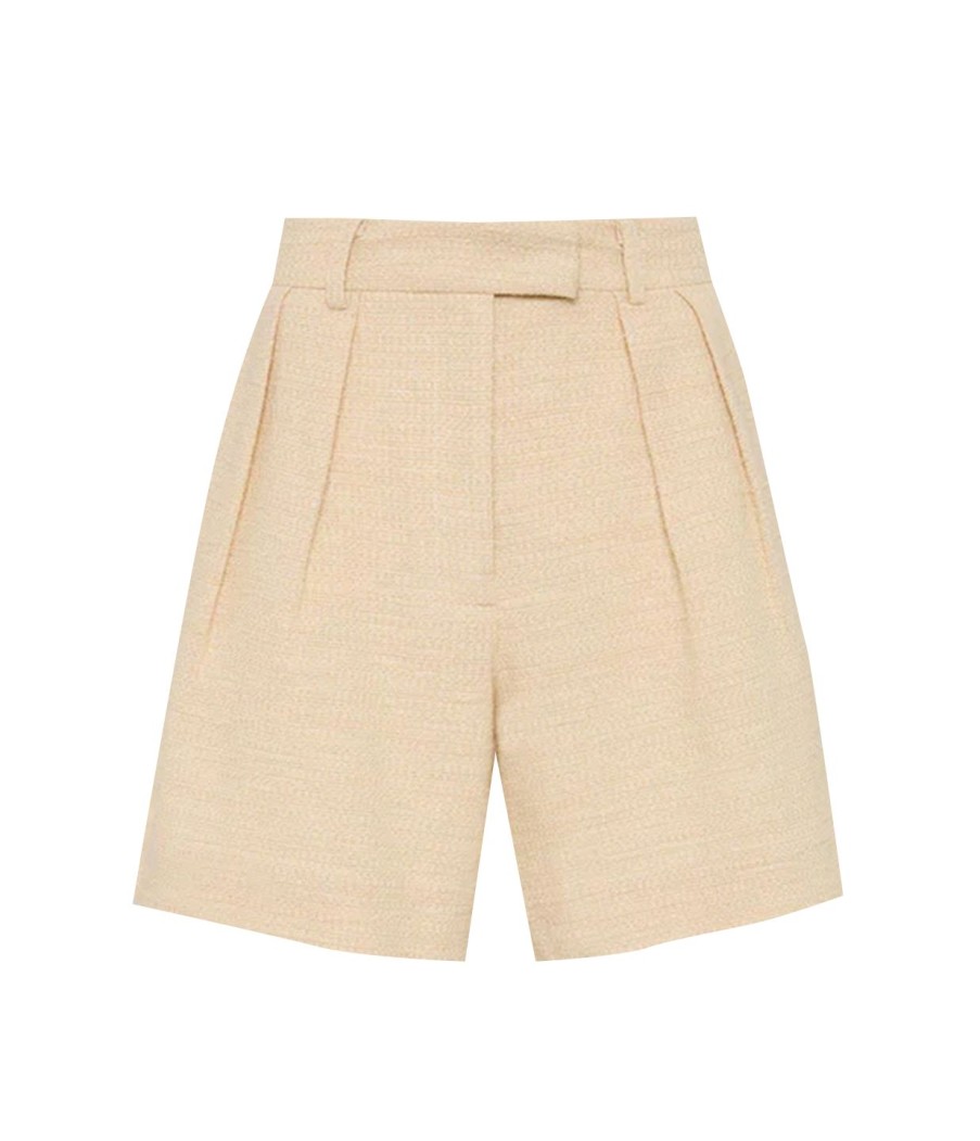 Clothing Friends with Frank | Candice Cotton Shorts In Basket Weave