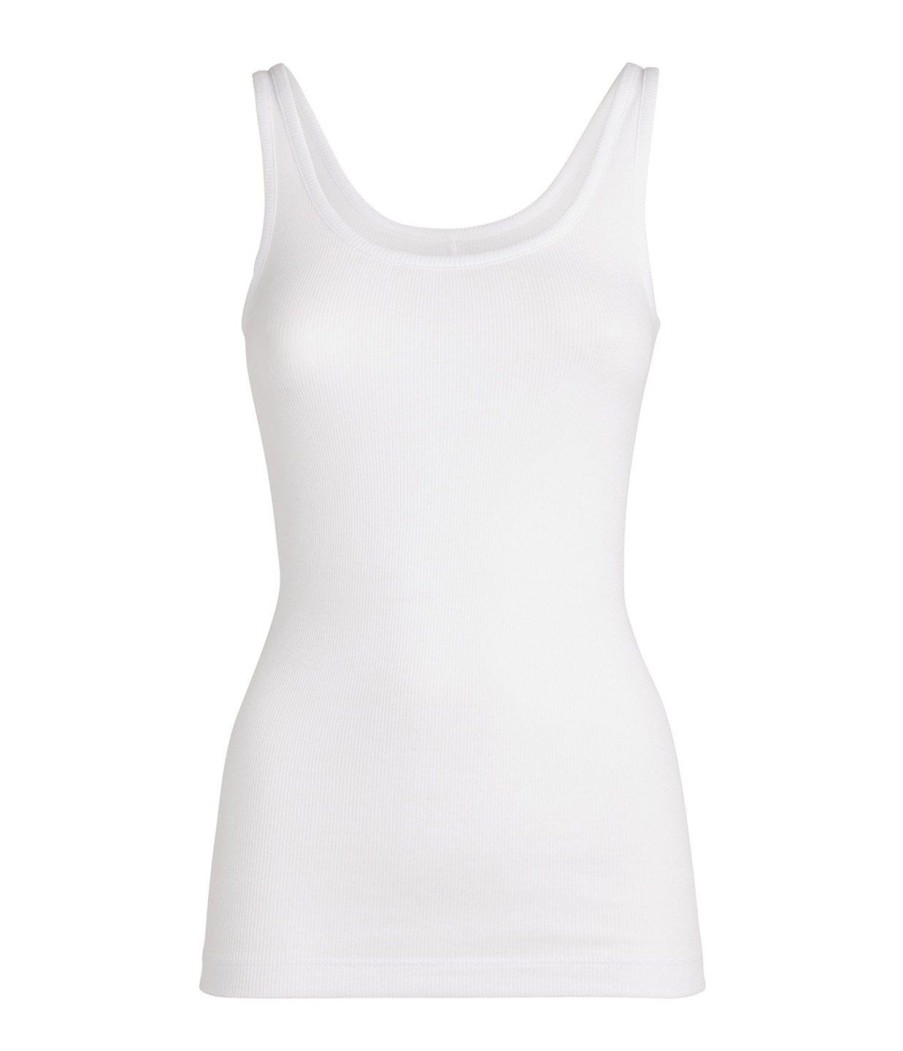 Clothing Vince | Scoop Neck Tank In White