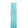 Clothing Michael Lo Sordo | Floss Cammisole Slip Dress In Blue