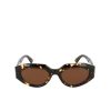 Accessories Bottega Veneta | Soft Cat-Eye Sunglasses In Tortoiseshell