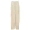 Clothing Simkhai | Mercer Pleated Pant In Ecru